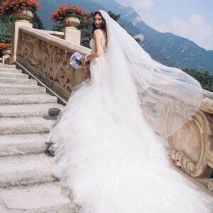 Premium white gown